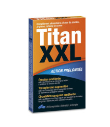 TitanXXL Stimulant sexuel 20 comprimés - LAB40